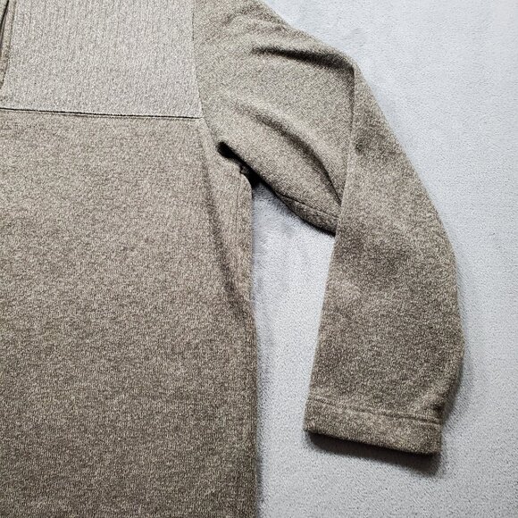 Van Heusen Flex 1/4 Zip Pullover Moc Lightweight Sweater Green Men Sz 2XL - Picture 6 of 11